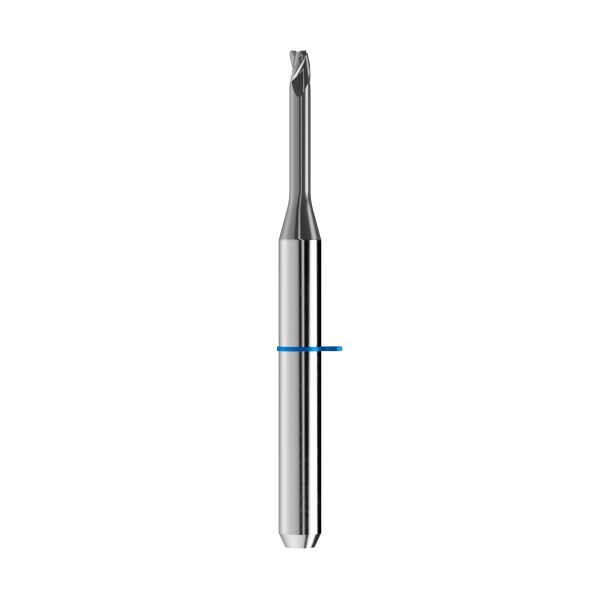 solid carbide torus end mill Ø1,5mm, optimized for machining CoCr, titanium