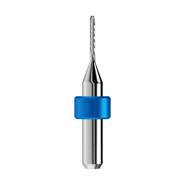 solid carbide rotary cutter Ø1,5mm, optimized for machining CoCr, titanium