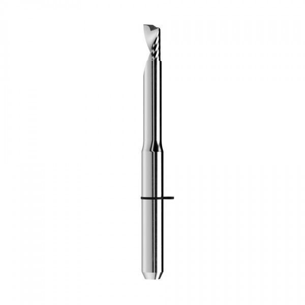 solid carbide end mill Ø2,5mm, optimized for machining PMMA