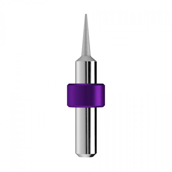 diamond grinding point Ø0,6mm, optimized for machining glass-/hybrid ceramic