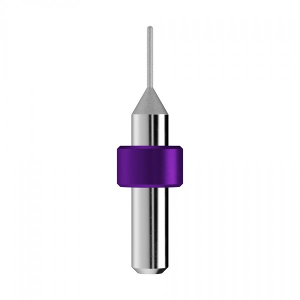 diamond grinding point Ø1mm, optimized for machining glass-/hybrid ceramic