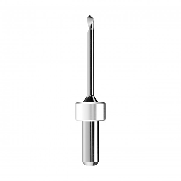 solid carbide ballnose end mill Ø2,5mm, optimized for machining PMMA, PEEK, wax