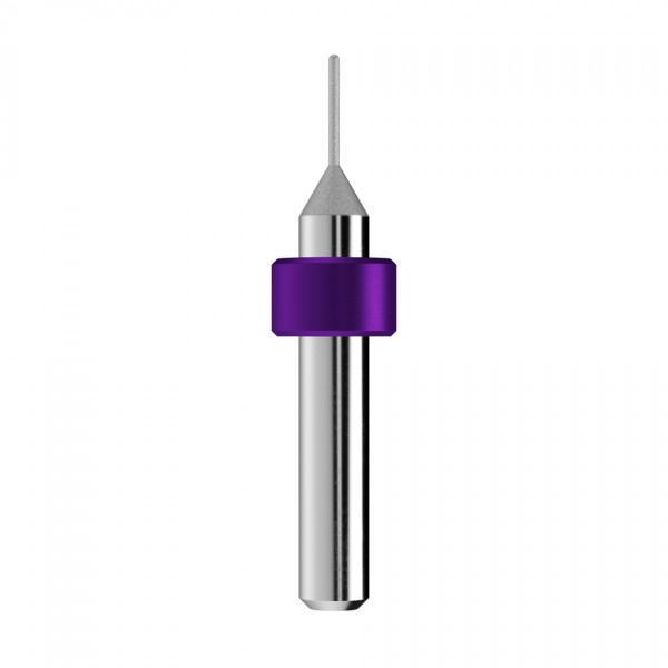 diamond grinding point Ø1mm, optimized for machining glass-/hybrid ceramic