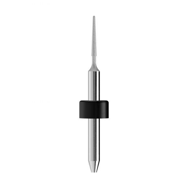 VHM-Diamantschleifstift Ø0,6mm, optimiert für die Glas-/Hybridkeramik-Bearbeitung