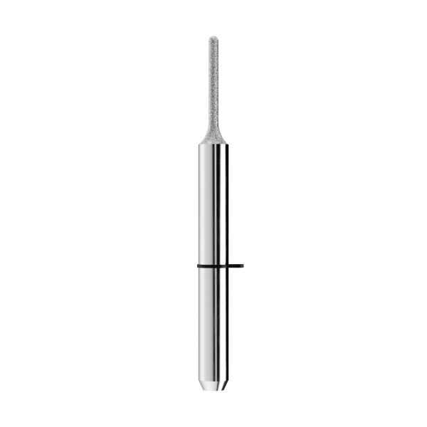VHM-Diamantschleifstift Ø1mm, optimiert für die Glas-/Hybridkeramik-Bearbeitung