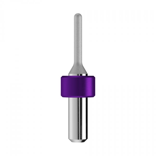 diamond grinding point Ø2,5mm, optimized for machining glass-/hybrid ceramic
