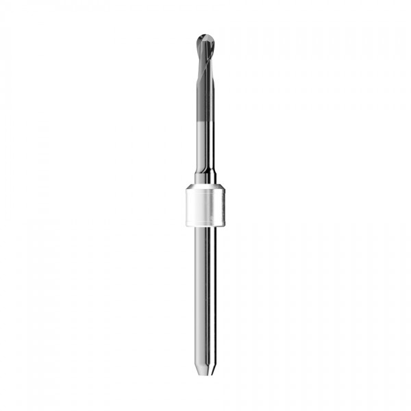 solid carbide ballnose end mill Ø2,5mm, optimized for machining composite