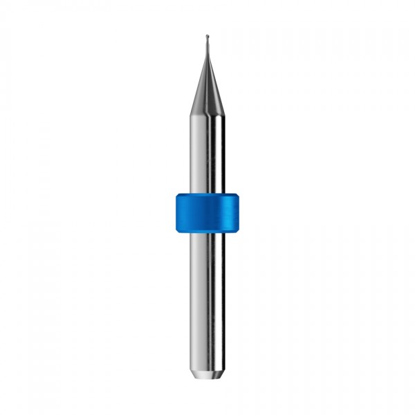 solid carbide ballnose end mill Ø0,6mm, optimized for machining composite