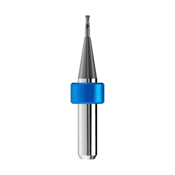 T63 - VHM-Torusfräser Ø1,5mm, optimiert für die CoCr, Titan-Bearbeitung