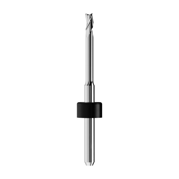 solid carbide end mill Ø2,5mm, optimized for machining PMMA