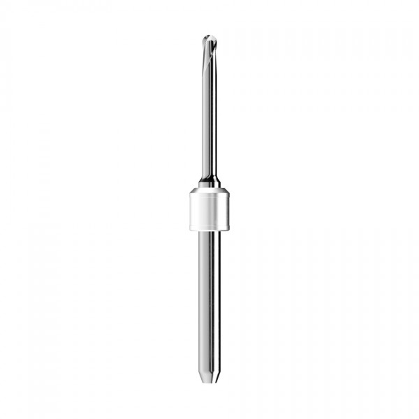 solid carbide ballnose end mill Ø2mm, optimized for machining plaster