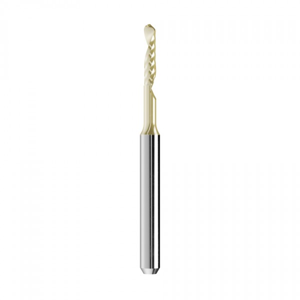 solid carbide ballnose end mill Ø2,5mm, optimized for machining zirconium oxide, PMMA