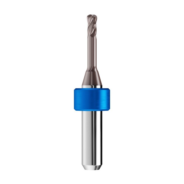 T71 - solid carbide high feed end mill Ø3,0mm, optimized for machining CoCr, titanium